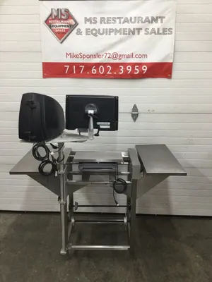 Hobart 2020 HTi Hand Wrap HWS-4 Station, EPCP-5i Console, EPP3 Printer Scale