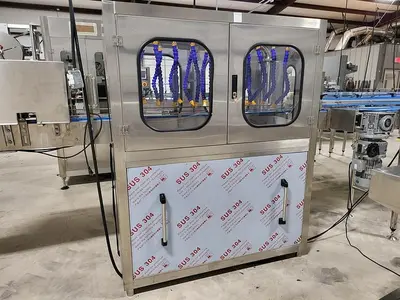 Filling Line, Bottles, Blow Molder, Filler/Rinser/Capper, Wrapper #A744851
