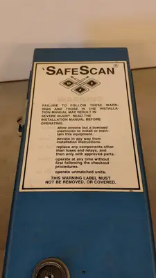 SAFESCAN SSIV-15 5201-18 Transmitter Light Curtain Module RT 66MS BIN#3