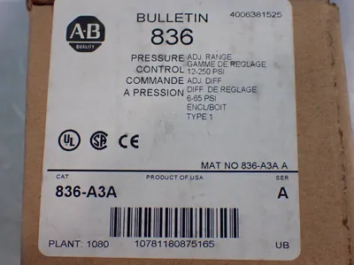 NEW ALLENBRADLEY 836A3A
