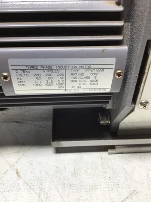 Tokuda DRP-360 Oil-Rotary Vacuum Pump 0.75Kw 3ph