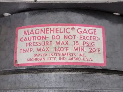 Used MAGNEHELIC 2002C Parts (Hydraulics and Pneumatics) British Columbia CA | Lenmark #837086