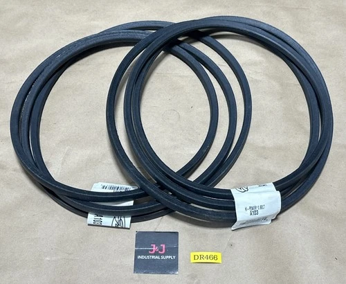 (2) NEW NO BOX- Gates Hi-Power II A103 V-Belt 9002-2103 || FAST SHIPPED+WARRANTY