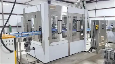 Filling Line, Bottles, Blow Molder, Filler/Rinser/Capper, Wrapper #A744851
