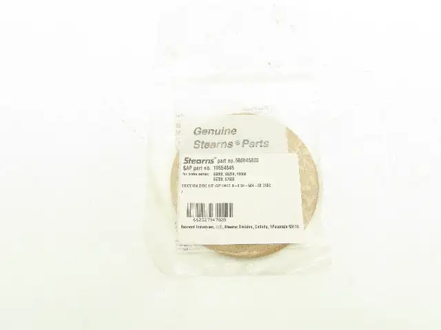Stearns 566845800 Brake Friction Disc Kit Splined 55000 Series 12 Spline