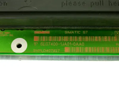 USED SIEMENS 6ES7400-1JA01-0AA0