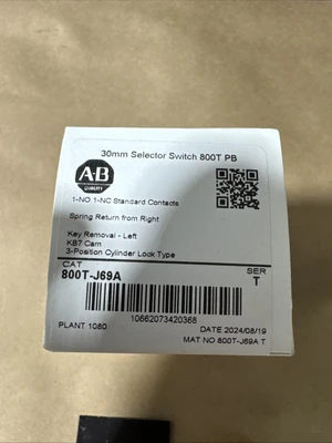 NEW Allen-Bradley 800T-J69A