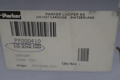 PARKER P3P-RJ94C100D REGULATOR FUNCTIONAL REPLACEMENT - STOCK GF576