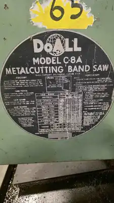USED DOALL C-8A