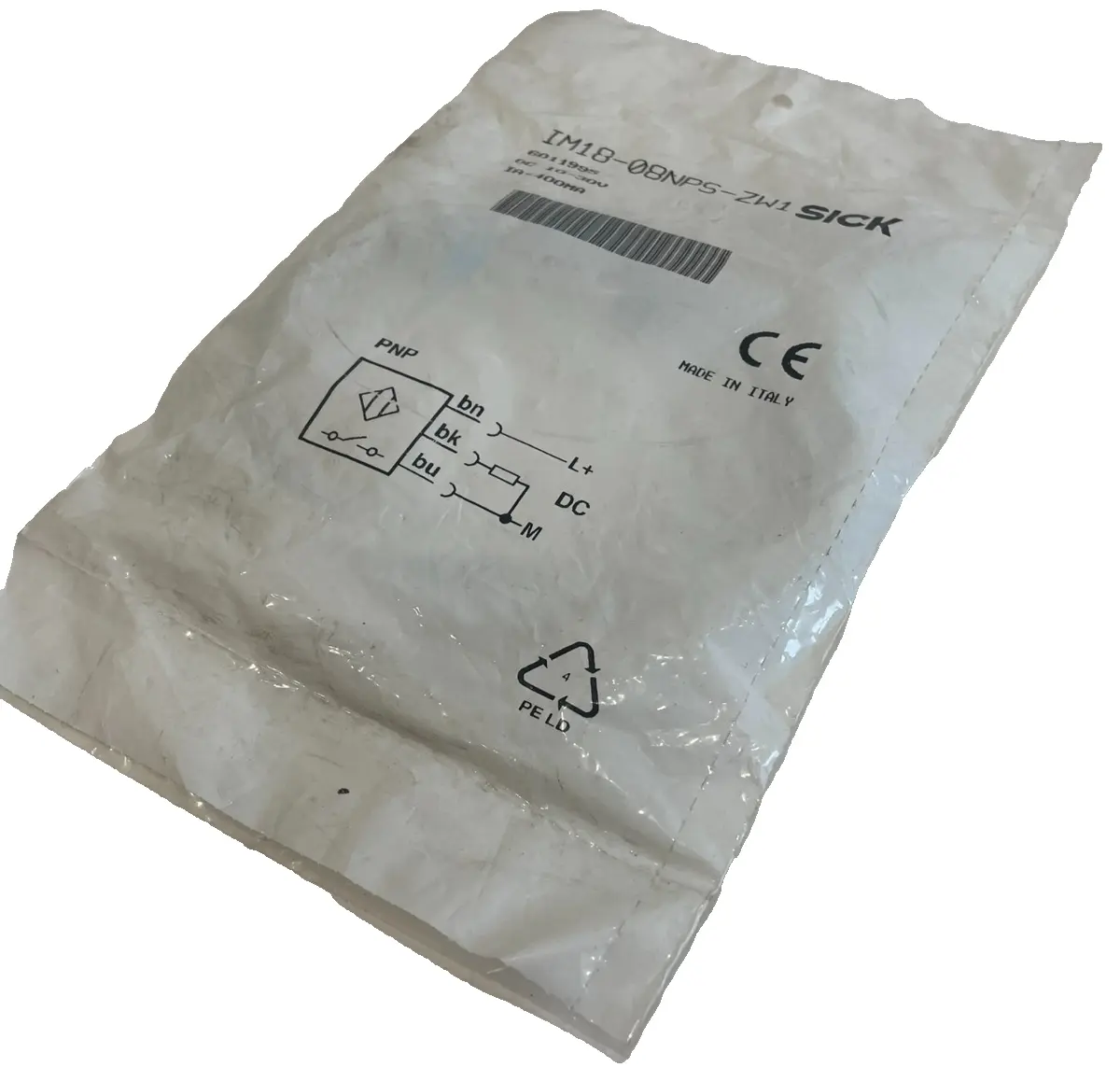 NEW SICK IM18-08NPS-ZW1 INDUCTIVE PROXIMITY SENSOR IM1808NPSZW1