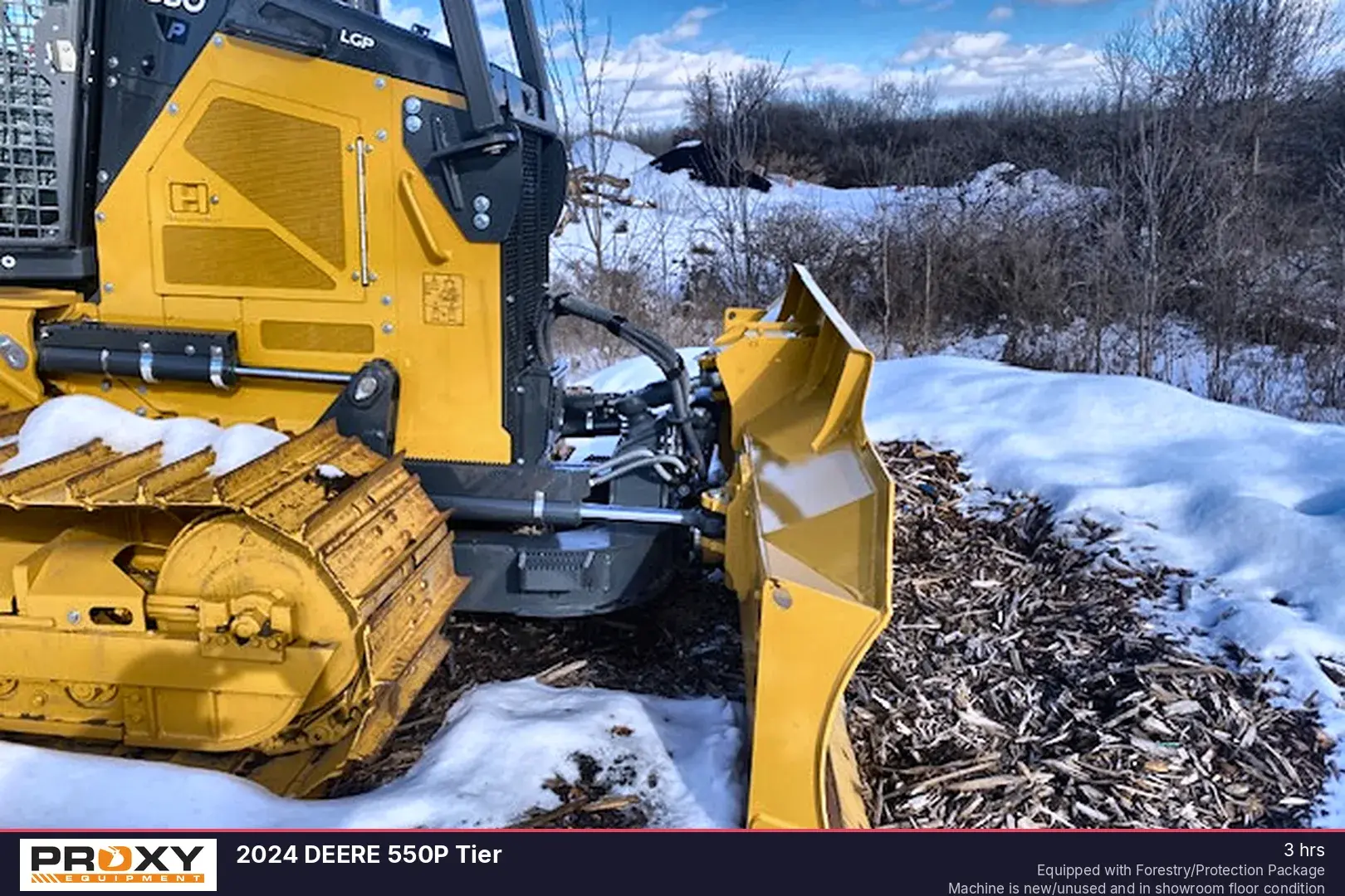 Used 2024 DEERE 550P TIER Bulldozers New York US | Proxy Equipment #1378073