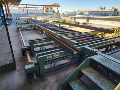 PEDDINGHAUS BDL-1250/9B BEAM LINE WITH MEBA 1270GP SAW