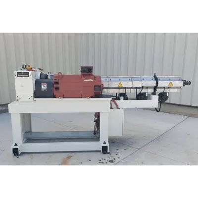 Used 55mm Bore Reifenhäuser Plastic Pellet Extrusion Extruder