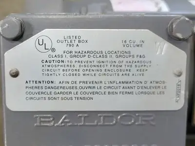 Used BALDOR VM7013 Motors (misc) British Columbia CA | Lenmark #247288