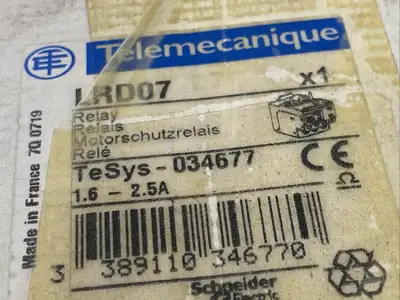 USED TELEMECANIQUE LRD07