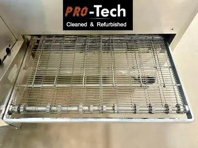 LINCOLN IMPINGER 1450 & 1200, DOUBLE STACKED NAT GAS, 32"W CONVEYOR PIZZA OVEN -
