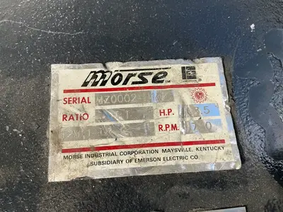 Used MORSE 12M 1LRO Motors (misc) Ohio US | HGR 24 #1404796