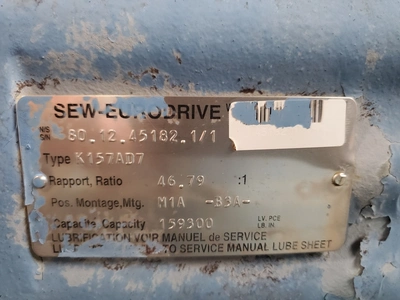 Gearbox 46.79:1 Eurodrive