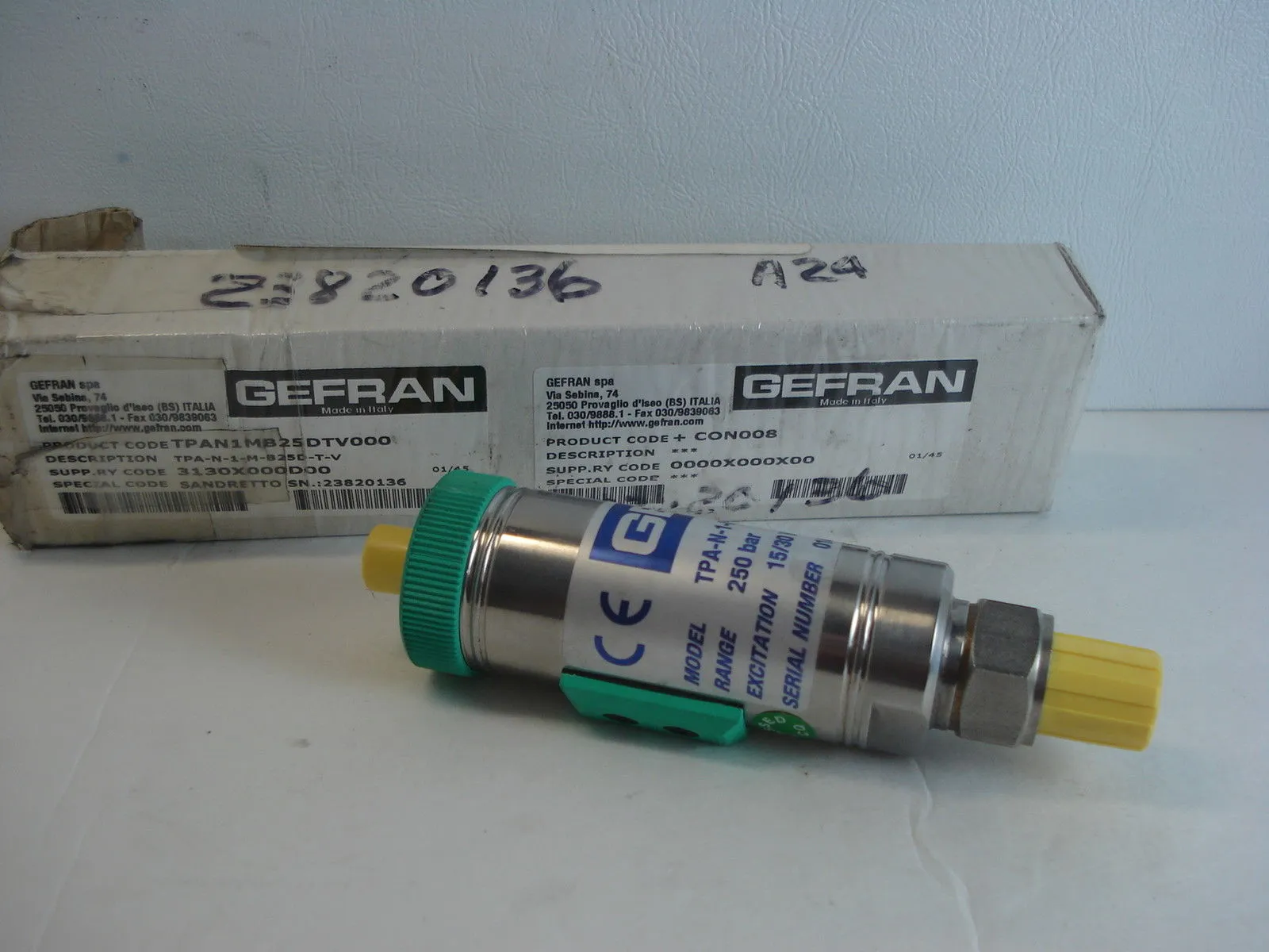 NEW GEFRAN TPA-N-1-M-B25D-T-V TPAN1MB25DTV