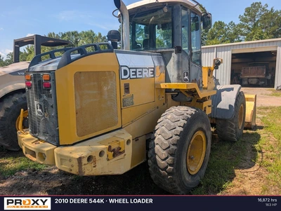 Used 2010 DEERE 544K Wheel Loaders Alabama US | Proxy Equipment #1388991