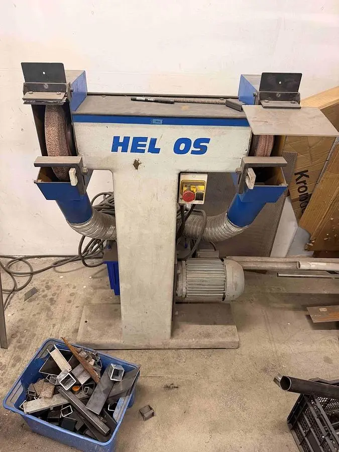 Used HELTOS BO 300 Pedestal Type Grinders (Double End) CZ | Amaron s.r.o. #1322921