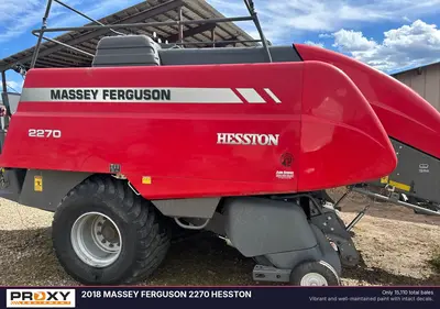 Used 2018 MASSEY FERGUSON 2270 HESSTON Square Balers Utah US | Proxy Equipment #1385305