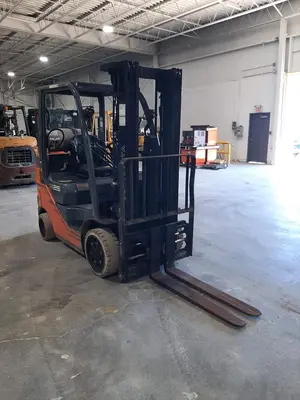 USED 2020 TOYOTA 8FGCU25 – 5000 LB. FORKLIFT