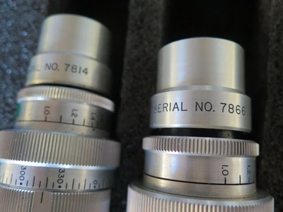 BAUSCH & LOMB Anamorphic EyePieces For The High Power Stereoviewer