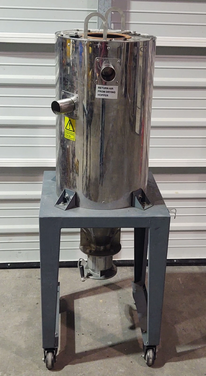 🔥PPE Drying Hopper with Cart Plastic Process Equipment #3