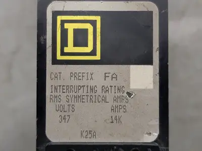 USED SQUARE D FAP17015