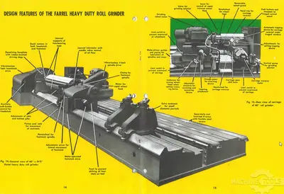 USED 1960 FARREL 60" X 24" HEAVY DUTY