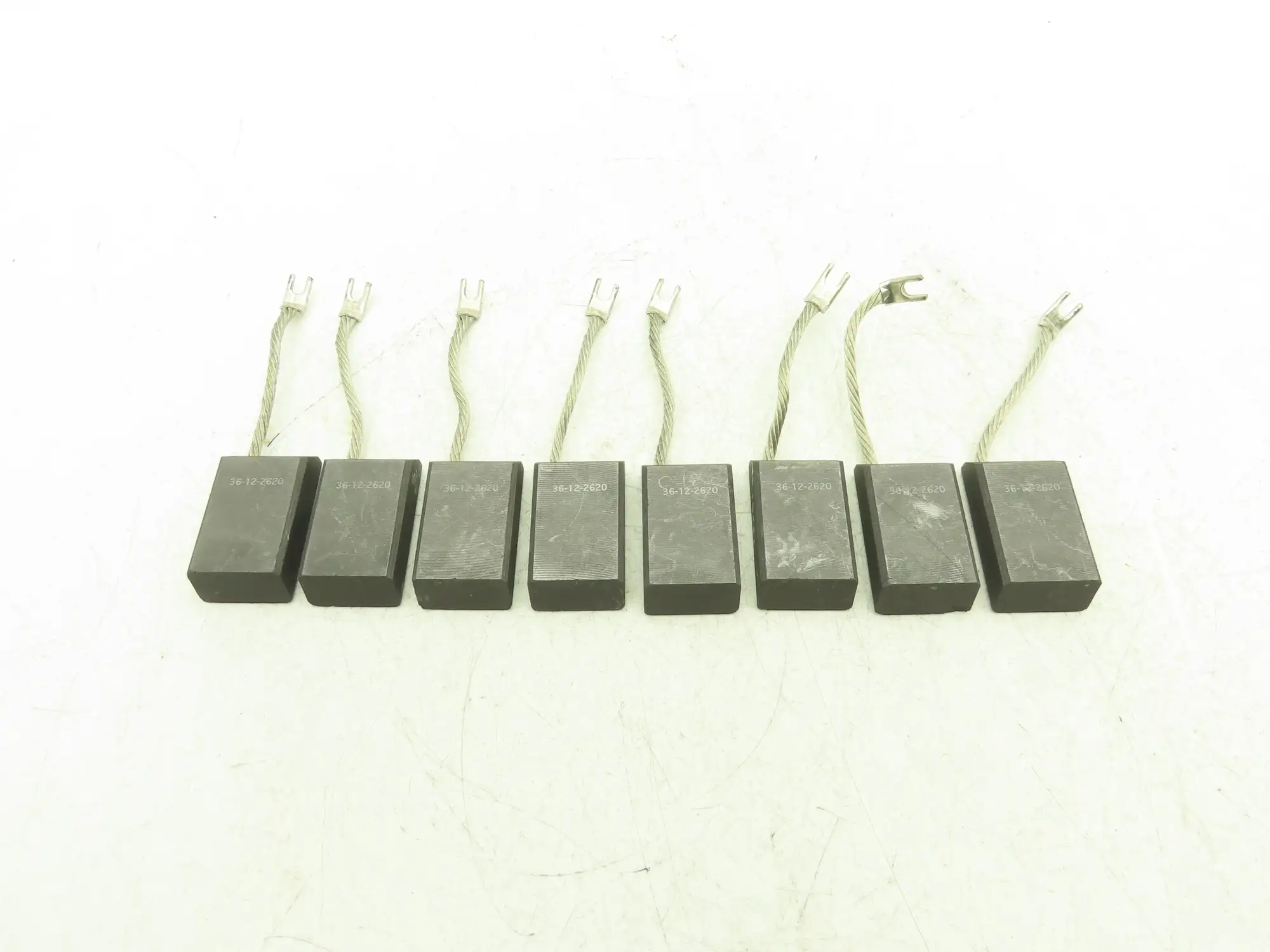 36-12-2620 DC Electric Motor Brushes 1/2 X 1-1/4 X 2" Lot of 8