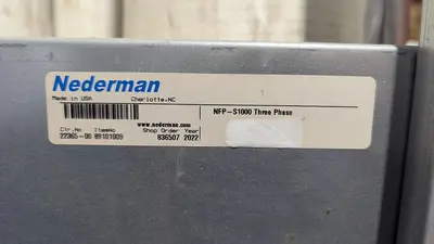 Used 2022 NEDERMAN S1000 Dust Collectors New York US | Martin's Woodworking Machinery #1362818