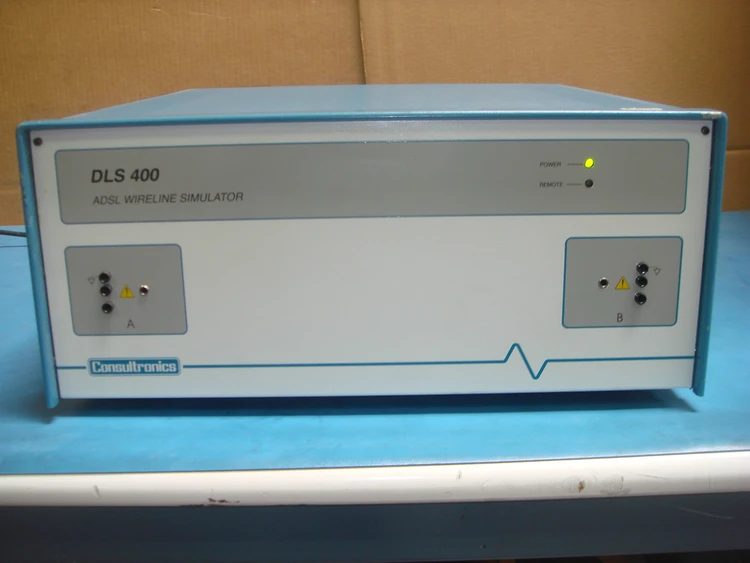 Used Consultronics DLS 400E DLS 400E ADSL 2Mbit Wireline Simula Inspection Machines Arizona US | ASSET CONVERSION SPECIALISTS, INC. #320651