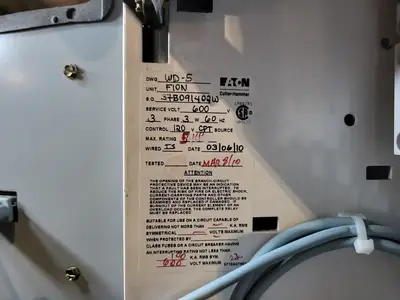 Used EATON SVX004A1-5A4N1 Switchgears British Columbia CA | Lenmark #240331
