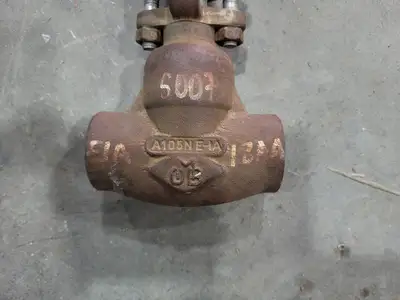 1-1/4" Class 800 Gate Valve (w/o Handle)
