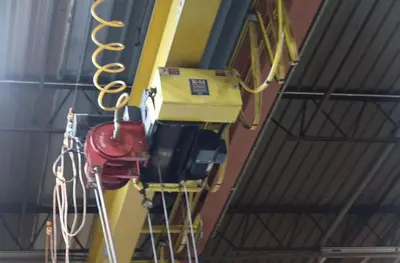 USED 1999 USECO INDUSTRIES 3 TON DOUBLE BRIDGE OVERHEAD CRANE