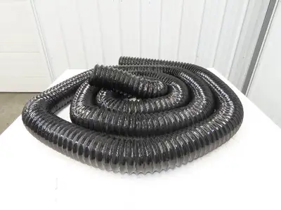 Flexaust 8501040025 Flx-Thane Urethane Hose 4" ID 25' Total Length Ducting Hose