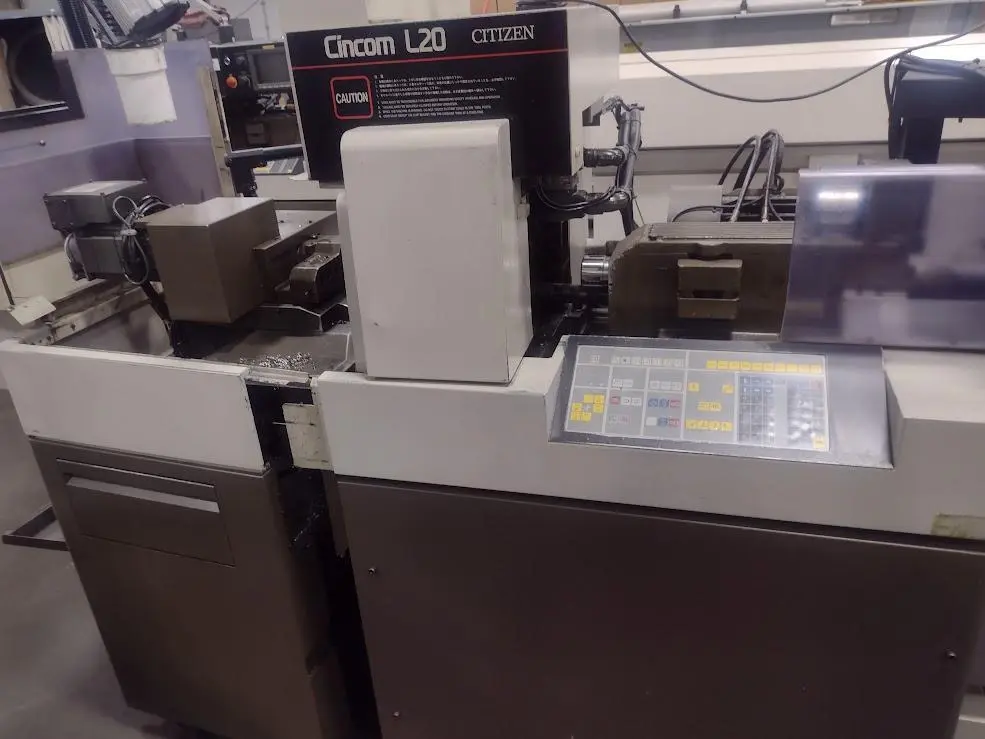 CITIZEN MODEL #CINCOM L20 CNC SWISS LATHE: YOBRO #25365