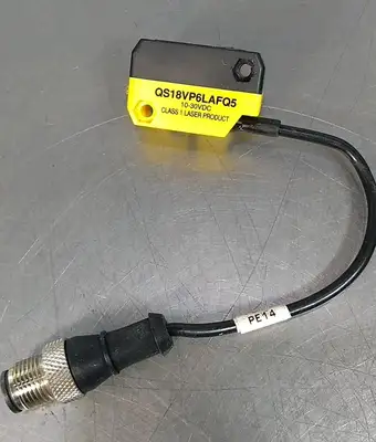 Banner QS18VP6LAFQ5 10-30VDC Photoelectric Laser Sensor Loc5D1