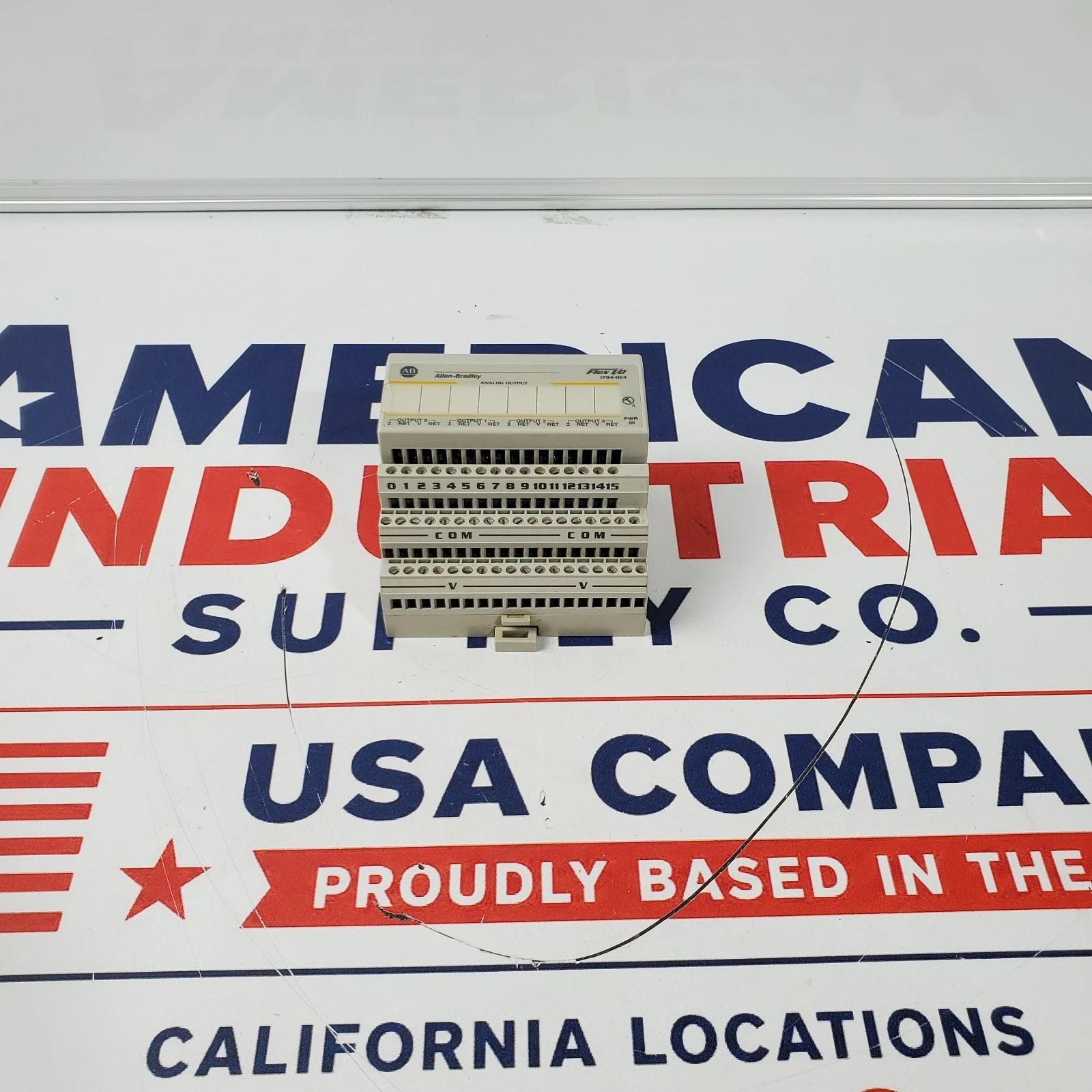 Used Allen-Bradley 1794-OE4 PLC Input & Output California US | American Industrial Supply Co. #1513424