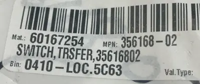 NEW LOT OF 4 HSI PRX-8240 PRESSURE SWITCH PRX8240 35616802