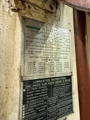 USED 1986 MINSTER E2-200