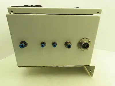 Festo Control Systems Pneumatic Solenoid Valve Control Panel Box 24VDC 16x12x8"