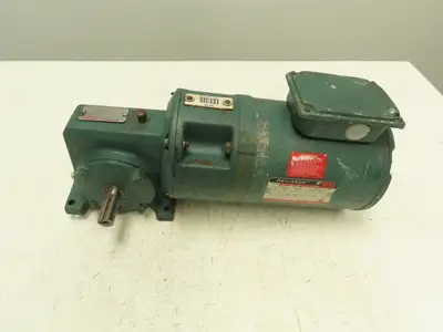 Dodge Reliance FB56WM16A Gearmotor 50:1 Reducer 3/4Hp 460V 3PH 56C Dual Output