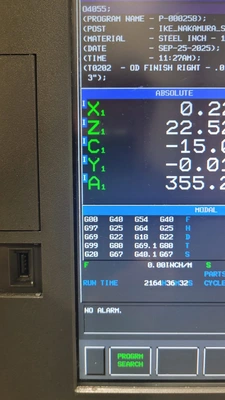 2018 NAKAMURA-TOME SC-300 II LMYS Lathes CNC 5 Axis or More | Asset Exchange Corporation (11)