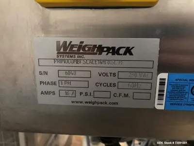USED WEIGHPACK SYSTEMS PRIMO COMB