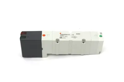 SMC VQ4201Y-5 Double Solenoid Valve, 24V DC, NEW