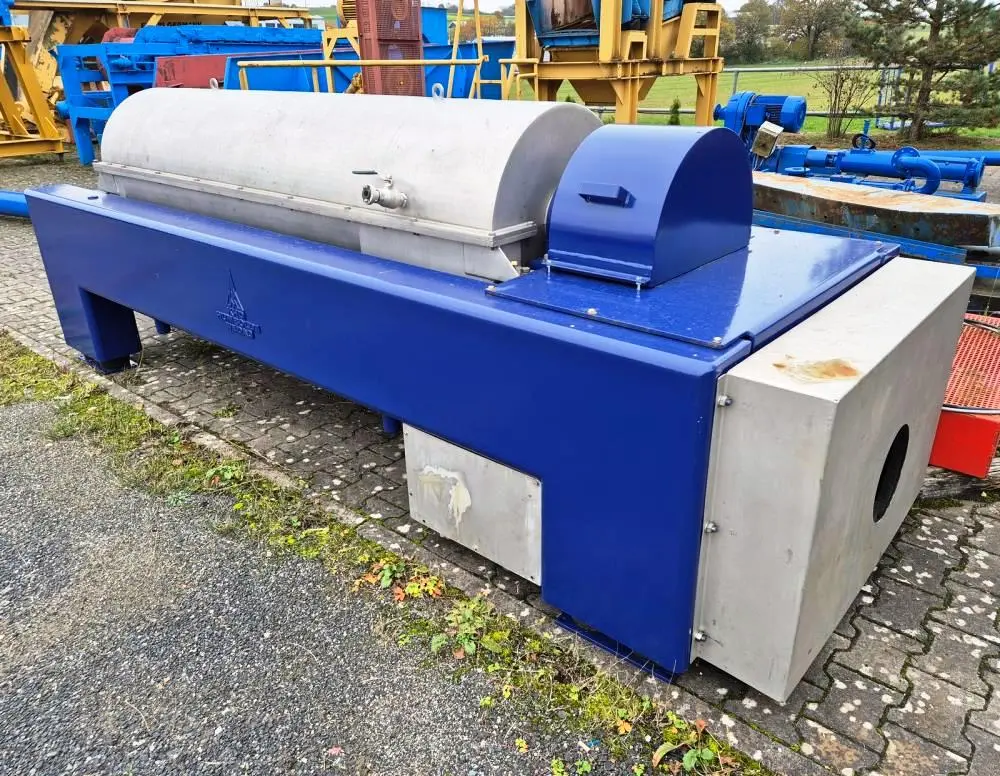 Humboldt CP-3044 decanter centrifuge, 316L SS.