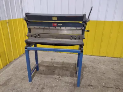 40" WELBILT HAND PRESS BRAKE & SHEET ROLLER: YOBRO #25208